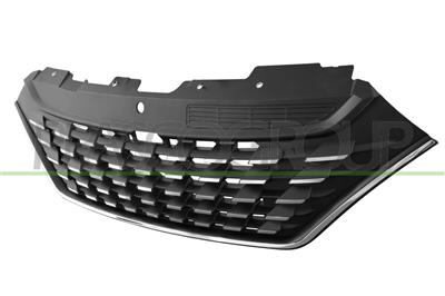 GRIGLIA RADIATORE-NERA-CON FINITURA CROMATA — ricambio carrozzeria IVECO Daily — Cod. FT9512001 — Apa Ricambi