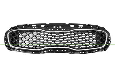 GRIGLIA RADIATORE-NERA-CON FINITURA CROMATA — ricambio carrozzeria KIA Sportage (QL) — Cod. KI0262021 — Apa Ricambi