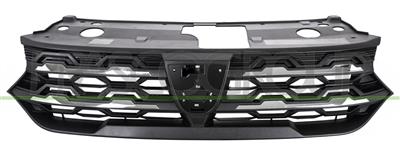 GRIGLIA RADIATORE-NERA-CON MODANATURE CROMATE — ricambio carrozzeria DACIA Sandero Stepway — Cod. DA2322001 — Apa Ricambi