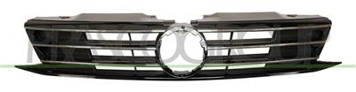 GRIGLIA RADIATORE-NERA-LUCIDA-CON MODANATURA CROMATA — ricambio carrozzeria VOLKSWAGEN Jetta (A6) — Cod. VG5242011 — Apa Ricambi