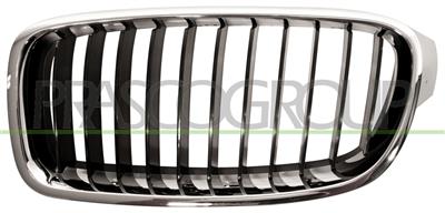 GRIGLIA RADIATORE SINISTRA-CROMATA-CROMATA-NERA MOD. BASIS — ricambio carrozzeria BMW 3 Series - F30/F31 LCI — Cod. BM0282004 — Apa Ricambi