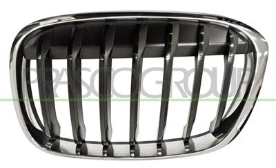 GRIGLIA RADIATORE SINISTRA-CROMATA-NERA — ricambio carrozzeria BMW X1 - F48 — Cod. BM7062004 — Apa Ricambi