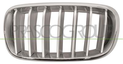 GRIGLIA RADIATORE SINISTRA-CROMATA-TITANIO — ricambio carrozzeria BMW X6 - F16 — Cod. BM8262024 — Apa Ricambi