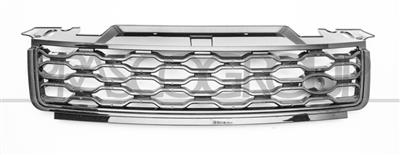 GRIGLIA RADIATORE-VERNICIATA-NERA-LUCIDA — ricambio carrozzeria LAND ROVER Range Rover - Sport - L494 — Cod. LR8062001 — Apa Ricambi