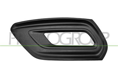 GRIGLIA SINISTRA PARAURTI ANTERIORE-NERA-GOFFRATA-CON SEDE FENDINEBBIA MOD.< 19 — ricambio carrozzeria FORD TRANSIT/TOURNEO — Cod. FD9162124 — Apa Ricambi