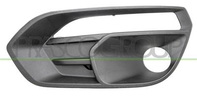 GRIGLIA SINISTRA PARAURTI ANTERIORE-NERA-GOFFRATA-CON SEDE FENDI-CON SEDE LUCE DIURNA — ricambio carrozzeria IVECO Daily — Cod. FT9512144 — Apa Ricambi