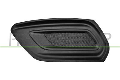 GRIGLIA SINISTRA PARAURTI ANTERIORE-NERA-GOFFRATA-SENZA SEDE FENDINEBBIA MOD. < 19 — ricambio carrozzeria FORD TRANSIT/TOURNEO — Cod. FD9162114 — Apa Ricambi