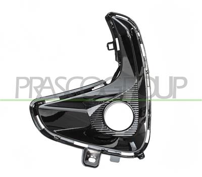 GRIGLIA SINISTRA PARAURTI ANTERIORE-NERA-LUCIDA-CON SEDE FENDI — ricambio carrozzeria TOYOTA Yaris — Cod. TY3322134 — Apa Ricambi