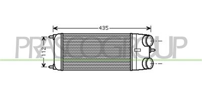 INTERCOOLER — ricambio carrozzeria CITROEN C2 — Cod. CI305N001 — Apa Ricambi