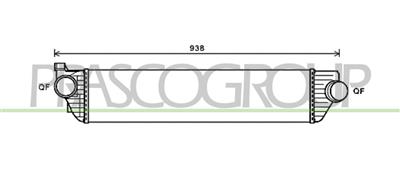 INTERCOOLER — ricambio carrozzeria RENAULT Master — Cod. RN954N001 — Apa Ricambi