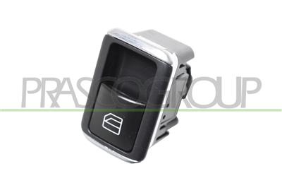 INTERRUTTORE ALZACRISTALLO PORTA ANTERIORE DESTRA/PORTA POSTERIORE DESTRA-SINISTRA-NERO-BORDO CROMATO-4 PINS — ricambio carrozzeria MERCEDES GLK ( X204 ) — Cod. ME328WS05 — Apa Ricambi