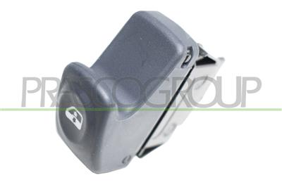 INTERRUTTORE ALZACRISTALLO PORTA POSTERIORE DESTRA/SINISTRA-GRIGIO-6 PINS — ricambio carrozzeria RENAULT Kangoo — Cod. RN026WS07 — Apa Ricambi