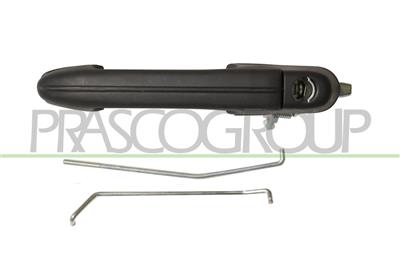 MANIGLIA ANTERIORE DESTRA-ESTERNA-NERA-CON FORO NOTTOLINO MOD. > 99 — ricambio carrozzeria FIAT Marea — Cod. FT1488001 — Apa Ricambi