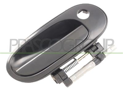 MANIGLIA ANTERIORE DESTRA-ESTERNA-NERA-LISCIA-CON FORO NOTTOLINO — ricambio carrozzeria NISSAN Almera N16 — Cod. DS4228001 — Apa Ricambi