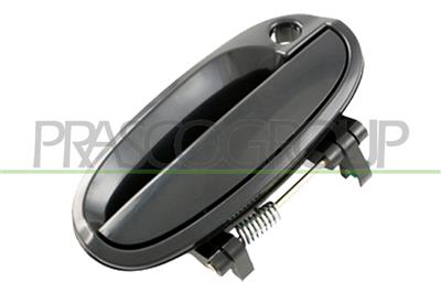 MANIGLIA ANTERIORE DESTRA-ESTERNA-NERA-LISCIA-CON FORO NOTTOLINO — ricambio carrozzeria CHEVROLET/DAEWOO Matiz — Cod. DW3248007 — Apa Ricambi