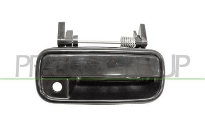 MANIGLIA ANTERIORE DESTRA-ESTERNA-NERA-LISCIA-CON FORO NOTTOLINO — ricambio carrozzeria TOYOTA Hilux Pick Up 2WD LN85 — Cod. TY8108007 — Apa Ricambi