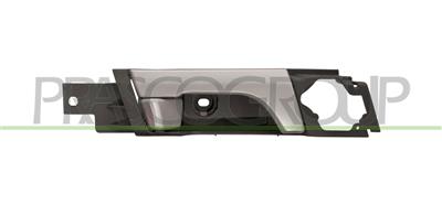 MANIGLIA ANTERIORE DESTRA-INTERNA-CON LEVA ARGENTO SCURO-CON MOSTRINA NERA — ricambio carrozzeria CHEVROLET/DAEWOO Captiva — Cod. DW7208401 — Apa Ricambi