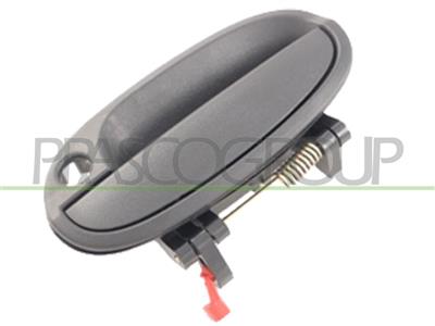 MANIGLIA ANTERIORE SINISTRA-ESTERNA-NERA-CON FORO NOTTOLINO — ricambio carrozzeria CHEVROLET/DAEWOO Matiz — Cod. DW3248002 — Apa Ricambi