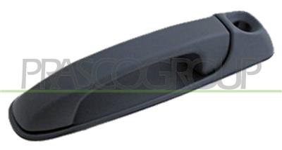 MANIGLIA ANTERIORE SINISTRA-ESTERNA-NERA-CON FORO NOTTOLINO — ricambio carrozzeria JEEP Grand Cherokee (WG) — Cod. JE0118002 — Apa Ricambi