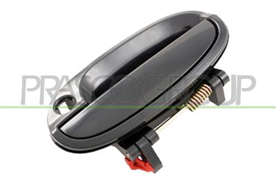 MANIGLIA ANTERIORE SINISTRA-ESTERNA-NERA-LISCIA-CON FORO NOTTOLINO — ricambio carrozzeria CHEVROLET/DAEWOO Matiz — Cod. DW3248008 — Apa Ricambi
