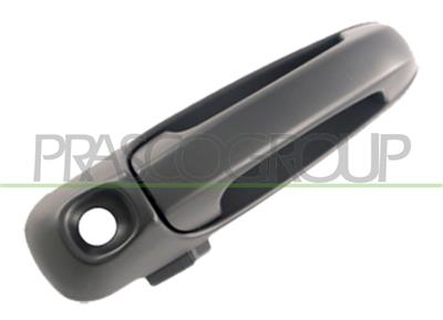 MANIGLIA ANTERIORE SINISTRA-ESTERNA-NERA-LISCIA-CON FORO NOTTOLINO — ricambio carrozzeria JEEP Grand Cherokee (WG) — Cod. JE0118008 — Apa Ricambi