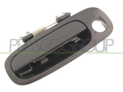 MANIGLIA ANTERIORE SINISTRA-ESTERNA-NERA-LISCIA-CON FORO NOTTOLINO — ricambio carrozzeria TOYOTA Rav 4 Xa — Cod. TY2818008 — Apa Ricambi