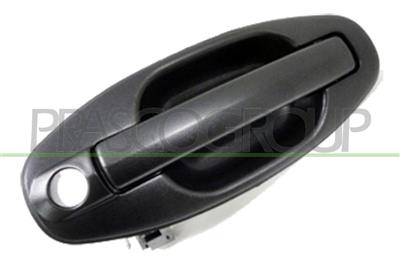 MANIGLIA ANTERIORE SINISTRA-ESTERNA-NERA-SENZA FORO NOTTOLINO — ricambio carrozzeria HYUNDAI Santa Fe (CM) — Cod. HN8128002 — Apa Ricambi