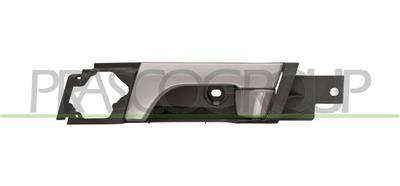 MANIGLIA ANTERIORE SINISTRA-INTERNA-CON LEVA ARGENTO SCURO-CON MOSTRINA NERA — ricambio carrozzeria CHEVROLET/DAEWOO Captiva — Cod. DW7208402 — Apa Ricambi