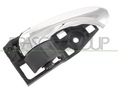 MANIGLIA ANTERIORE/POSTERIORE DESTRA-INTERNA-CON LEVA CROMATA-PULSANTE CHIUSURA-NERO-CON MOSTRINA NERA — ricambio carrozzeria TOYOTA Rav 4 — Cod. TY2878605 — Apa Ricambi