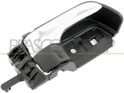 MANIGLIA ANTERIORE/POSTERIORE DESTRA-INTERNA-CON LEVA CROMATA-PULSANTE CHIUSURA-NERO-CON MOSTRINA NERA — ricambio carrozzeria TOYOTA Prius (XW20) — Cod. TY4208601 — Apa Ricambi