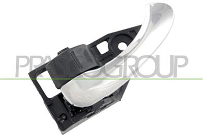 MANIGLIA ANTERIORE/POSTERIORE SINISTRA-INTERNA-CON LEVA CROMATA-PULSANTE CHIUSURA-NERO-CON MOSTRINA NERA — ricambio carrozzeria TOYOTA Rav 4 — Cod. TY2878606 — Apa Ricambi
