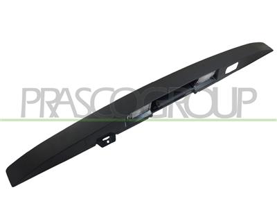 MANIGLIA PORTELLONE-ESTERNA-CON PULSANTE APERTURA VETRO LUNOTTO-CON FORO CAMERA-NERA — ricambio carrozzeria JEEP Grand Cherokee (WK) — Cod. JE0208301 — Apa Ricambi