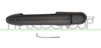 MANIGLIA POSTERIORE DESTRA-ESTERNA-NERA-SENZA FORO NOTTOLINO — ricambio carrozzeria FIAT Marea — Cod. FT1488101 — Apa Ricambi