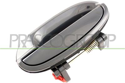 MANIGLIA POSTERIORE SINISTRA-ESTERNA-NERA-LISCIA — ricambio carrozzeria CHEVROLET/DAEWOO Matiz — Cod. DW3248108 — Apa Ricambi