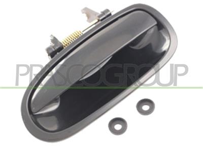 MANIGLIA POSTERIORE SINISTRA-ESTERNA-NERA-LISCIA — ricambio carrozzeria HONDA Civic (VI - EJ/EK/EM) — Cod. HD0348102 — Apa Ricambi