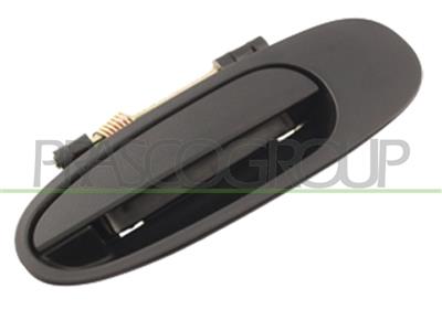 MANIGLIA POSTERIORE SINISTRA-ESTERNA-NERA-SENZA FORO NOTTOLINO — ricambio carrozzeria TOYOTA Corolla AE100/EE101 — Cod. TY2818102 — Apa Ricambi