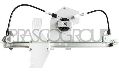 MECCANISMO ALZACRISTALLO POSTERIORE DESTRO MOD. 5 PORTE — ricambio carrozzeria PEUGEOT 207 — Cod. PG320W063 — Apa Ricambi