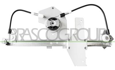 MECCANISMO ALZACRISTALLO POSTERIORE SINISTRO MOD. 5 PORTE — ricambio carrozzeria PEUGEOT 207 — Cod. PG320W064 — Apa Ricambi