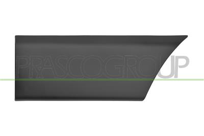 MODANATURA PARAFANGO POSTERIORE SINISTRO-PARTE ANTERIORE-NERA-GOFFRATA-CON CLIPS MOD. PASSO CORTO — ricambio carrozzeria OPEL/VAUXHALL Movano — Cod. OP9541476 — Apa Ricambi