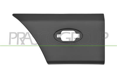 MODANATURA PARAFANGO POSTERIORE SINISTRO-PARTE POSTERIORE-NERA-GOFFRATA-CON CLIPS-CON FORO LUCE INGOMBRO MOD. PASSO LUNGO — ricambio carrozzeria OPEL/VAUXHALL Movano — Cod. OP9541484 — Apa Ricambi