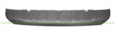 MODANATURA PARAURTI ANTERIORE-CENTRALE-NERA — ricambio carrozzeria MITSUBISHI L200 - Triton — Cod. MB8241235 — Apa Ricambi