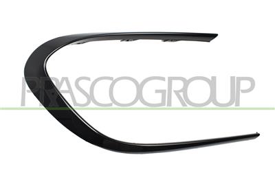 MODANATURA SINISTRA PARAURTI ANTERIORE-NERA-LUCIDA MOD. AMG CLA 45 — ricambio carrozzeria MERCEDES CLA Class (W117/C117) AMG/AMG Line — Cod. ME3531234 — Apa Ricambi