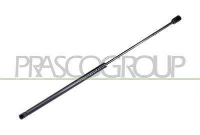 MOLLA A GAS DESTRA/SINISTRA PORTELLONE POSTERIORE - 325 N - L 578 mm - C 245 mm - Ø 18 mm - Ø 8 mm — ricambio carrozzeria FORD Fiesta MK IV / Courier VAN — Cod. FD0509055 — Apa Ricambi