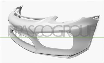 PARAURTI ANTERIORE-CON PRIMER-CON FORI LAVAFARI-CON TRACCE PDC MOD. GT4 — ricambio carrozzeria PORSCHE Cayman - Boxster (982 - 718) — Cod. PR5061021 — Apa Ricambi