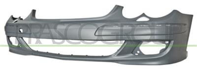 PARAURTI ANTERIORE-CON PRIMER-CON FORI MODANATURA-CON FORI LAVAFARI-CON TRACCE PDC MOD. 05 > 09 — ricambio carrozzeria MERCEDES Clk (W209) — Cod. ME6421041 — Apa Ricambi