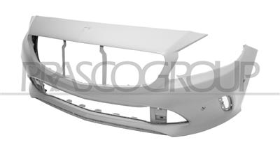 PARAURTI ANTERIORE-CON PRIMER-CON FORI MODANATURA-CON FORI PDC+SUPPORTI — ricambio carrozzeria MERCEDES A Class (W176) — Cod. ME3301021 — Apa Ricambi