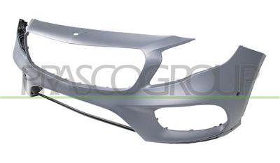 PARAURTI ANTERIORE CON PRIMER-CON FORI MODANATURA-CON FORI PDC-CON FORI SISTEMA VISIONE 360° — ricambio carrozzeria MERCEDES GLA Class (X156) AMG/AMG Line — Cod. ME7031031 — Apa Ricambi