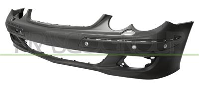PARAURTI ANTERIORE-CON PRIMER-CON FORI PDC+SUPPORTI-CON FORI LAVAFARI-CON FORI MODANATURA MOD. 05 > 09 — ricambio carrozzeria MERCEDES Clk (W209) — Cod. ME6421042 — Apa Ricambi