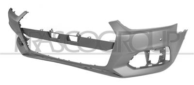 PARAURTI ANTERIORE-CON PRIMER-CON TAPPO COPRI GANCIO-CON FORI PDC E PARK ASSIST+SUPPORTI — ricambio carrozzeria AUDI A5 (F5A) Sportback — Cod. AD6241044 — Apa Ricambi