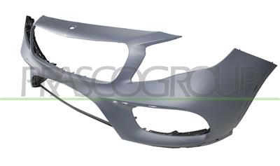 PARAURTI ANTERIORE-CON PRIMER-CON TAPPO COPRI GANCIO-CON FORI PDC+SUPPORTI MOD. AMG GLA45 — ricambio carrozzeria MERCEDES GLA Class (X156) AMG/AMG Line — Cod. ME7031043 — Apa Ricambi